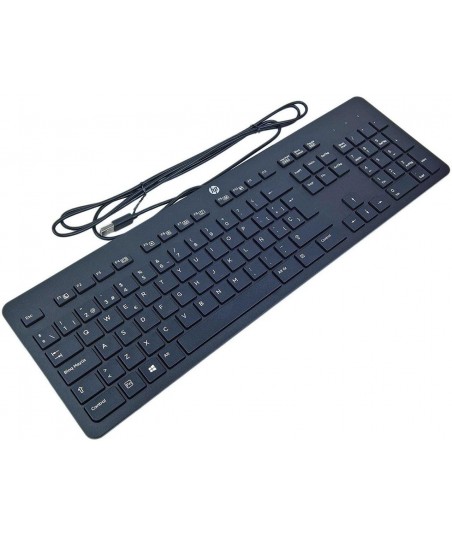 Teclado HP USB español con interruptores mecánicos