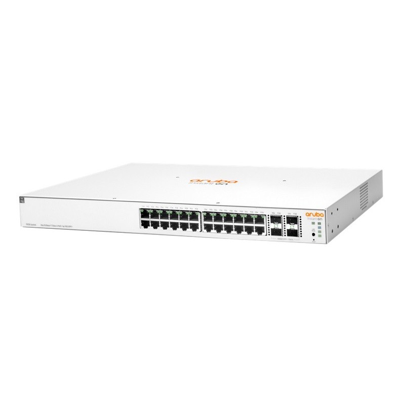Switch Aruba Instant On 1930 24G PoE - 24 x RJ45 GbE PoE + 4 x SFP+ 10 GbE 370W